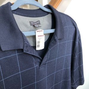 NWT Men’s Navy Blue Golf Polo